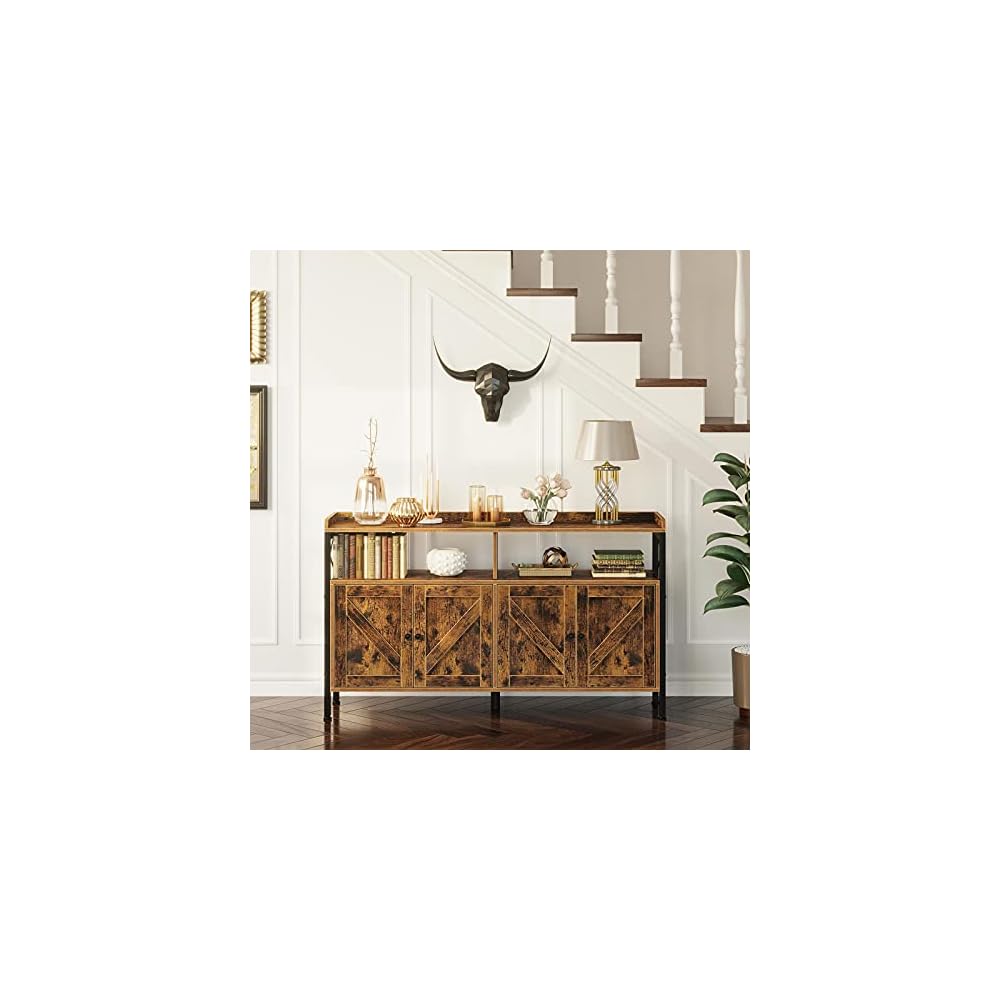 Buy Rolanstar Console Table with Sideboard Buffet with Storage