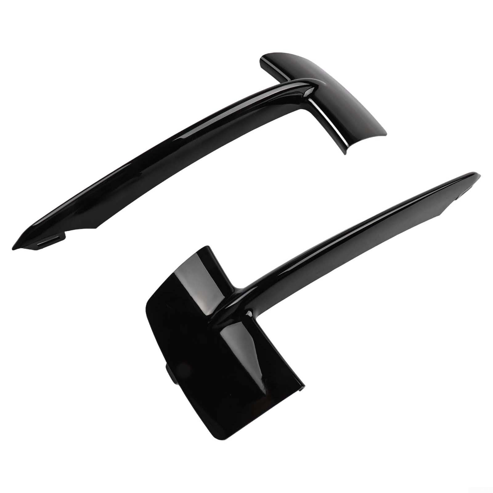 Griglia paraurti anteriore nera cromata per BMW X5 F15 2012-2018 OE 7325395 coppia di mascherina griglia anteriore