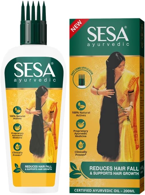 Sesa Ayurvedic Hair Oil 5000 Year Old Kshir Pak Vidhi - Image 3