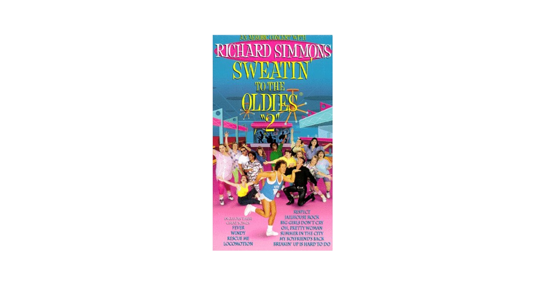 Sweat/Answer【CD＋DVD】 Richard Simmons Disco Sweat DVD Senior Beginner Fitness