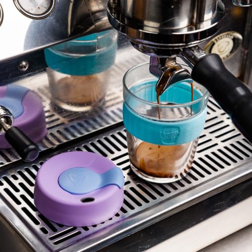 KeepCup vaso reutilizable de vidrio con tapa antivuelco 340 ml miniatura 4