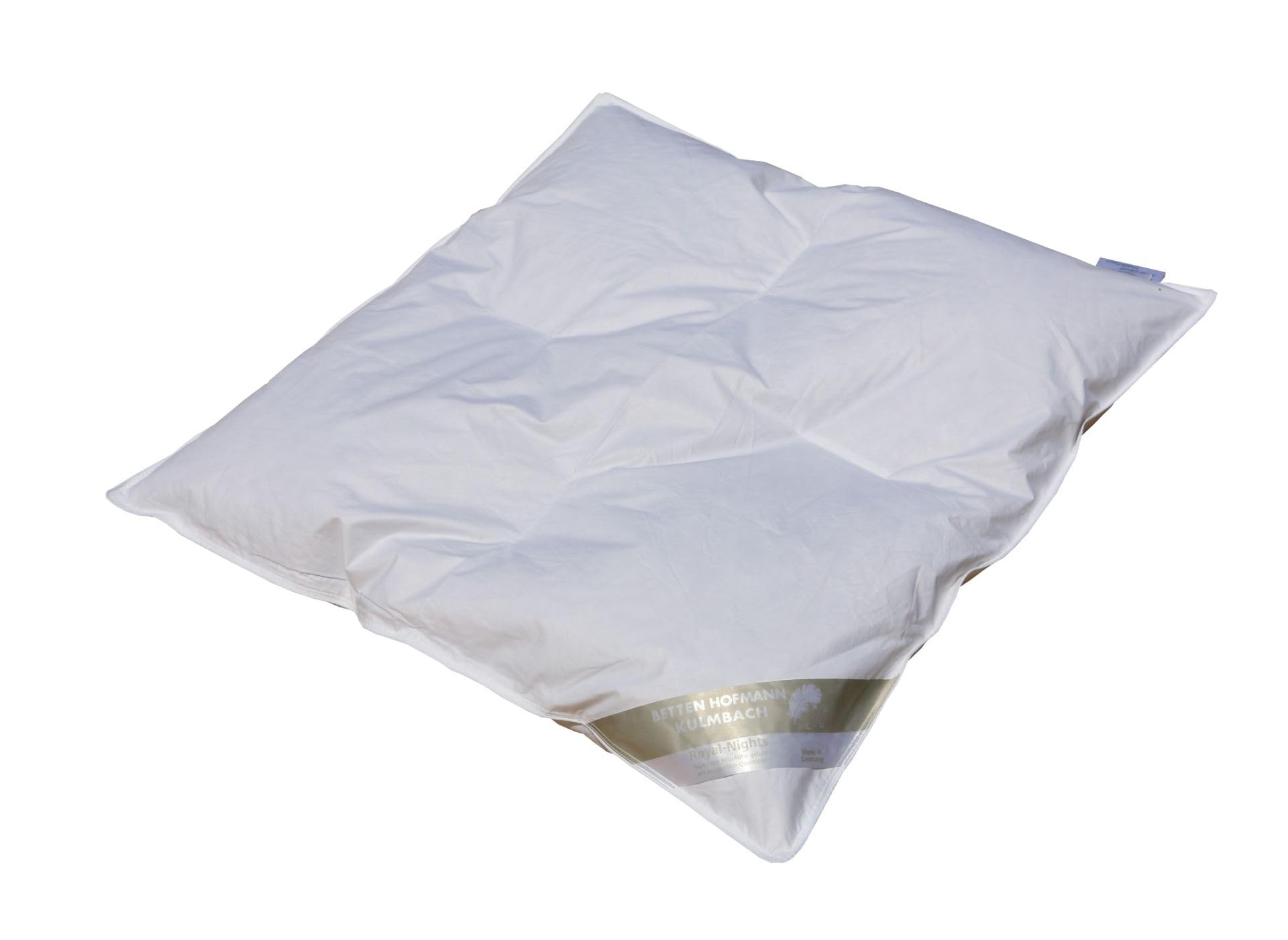 Betten Hofmann leichtes Baby Ganzjahres Daunenbett 80x80 cm, Babydaunendecke, Bettdecke, 100% Neue Daunen, leicht und kuschelig, waschbar, 100% Natur