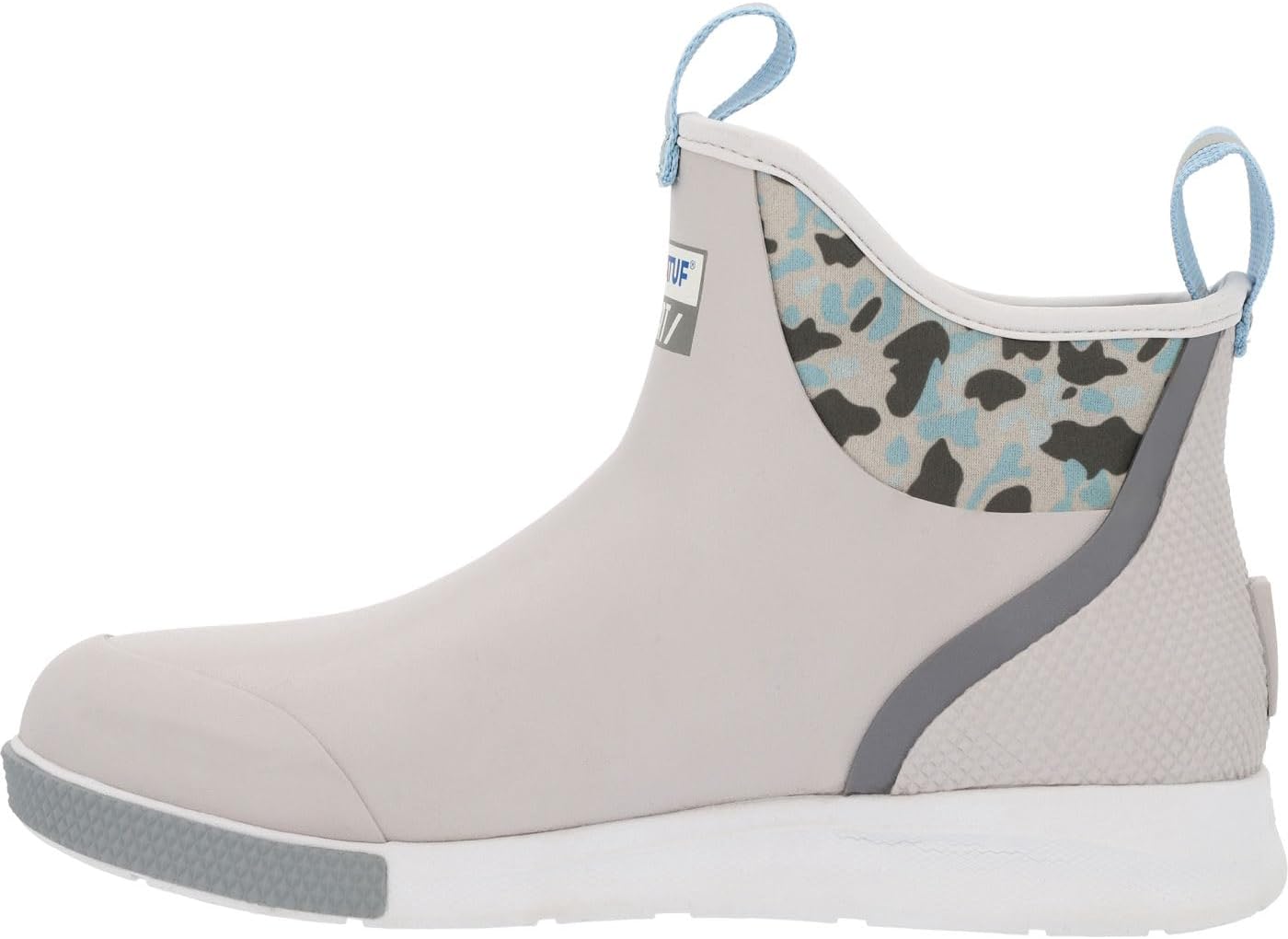 Xtratuf Men's Ankle Deck Boot Sport, Duck Camo Gray, Size 10(M) - Image 5