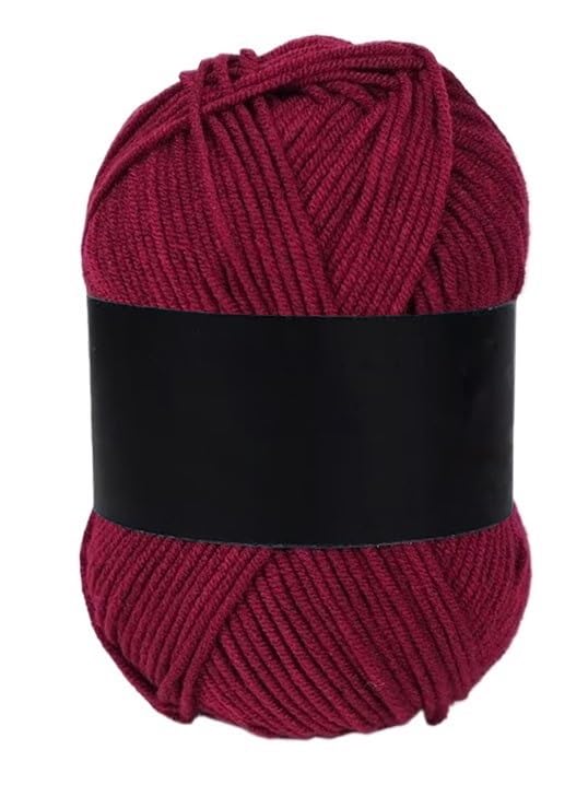 Fil de coton pour crocheter en douceur, fil à tricoter moyen mélangé pour cadeaux faits main