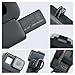 Vlogging Protective Case for GoPro Hero 7/6/5 with Cold Shoe Mount Microphone Adapter Storage W Back Door Compatible with Gopro Series Frame Housing Accessories Perfect Vlog Setup Video Filmmaking
