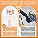 LOLOTONG Smoke Detector Changer Tool with 10.5FT Extension Pole and 1 Tool Pack, Professional Smoke Detector Removal Tool,Smoke Transducer for Convenient Installation Direct Replacement
