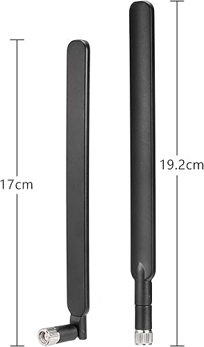 Miniatura 5 de Bingfu Cámara de rastreo celular de largo alcance 0.14 oz, antena LTE 6dBi (RP-SMA macho) (paquete de 2) compatible con Spypoint Link Micro Solar
