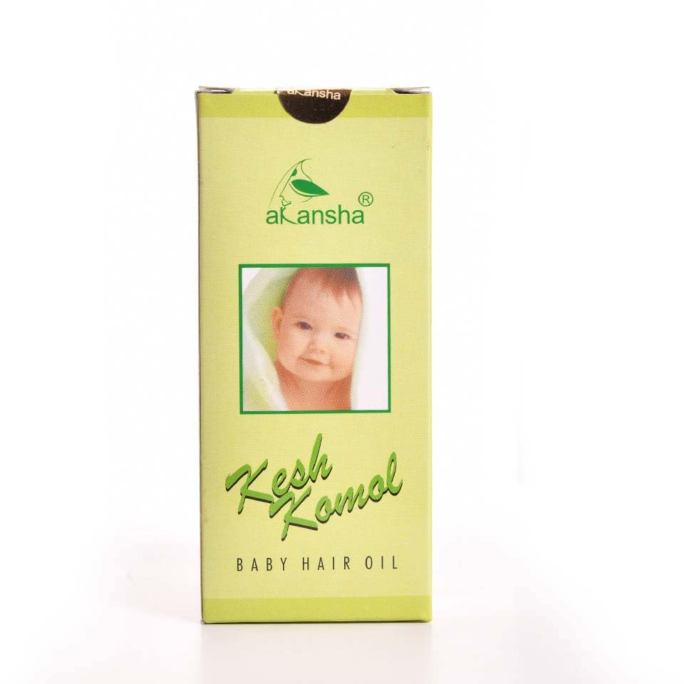 AKANSHA Keshkomol Ayurvedic Natural Hair Nourishing Baby Hair Oil (0-12 years) (200ml)-picture-10