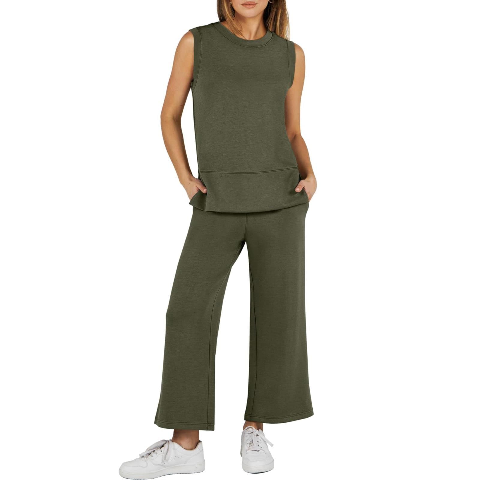Conjunto Deportivo de 2 Piezas para Mujer Casual y Pantalones Chndalropa Mujer Primavera veranoEntallado y estilizado