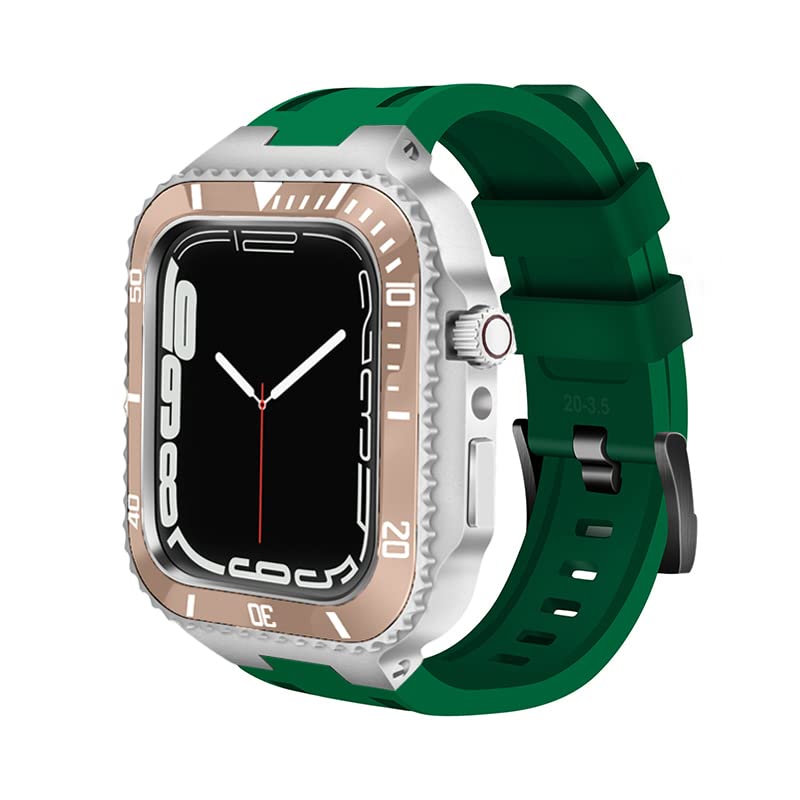 Apple Watch Band 8 7 45 mm coque métal pour le sport et le bureau