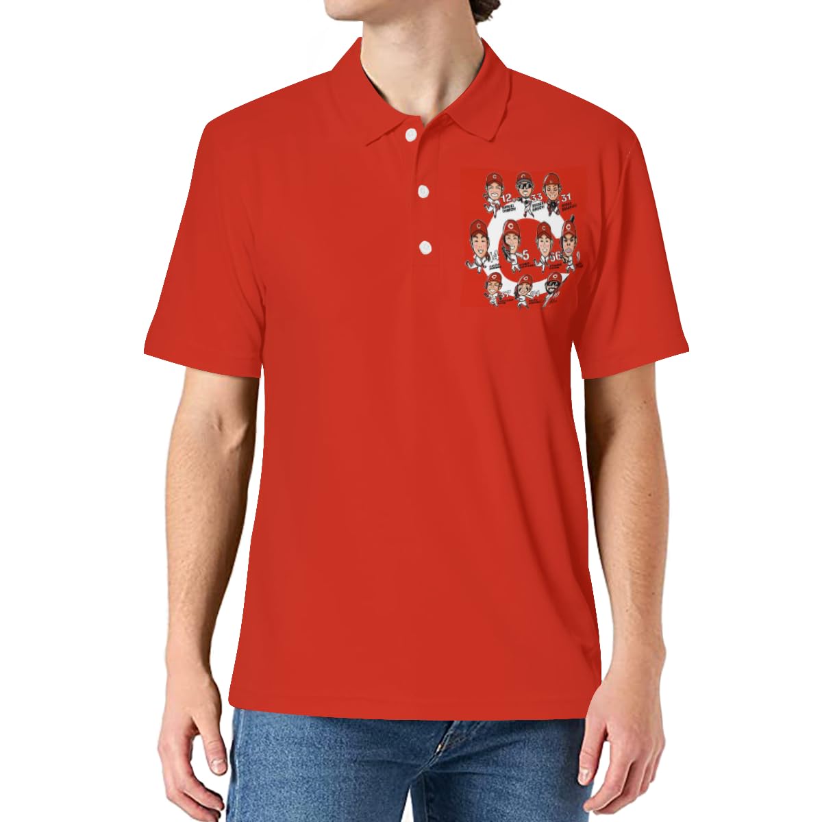 Amazon.co.jp: ポロシャツ メンズ 広島 東洋カープ 半袖 tシャツ