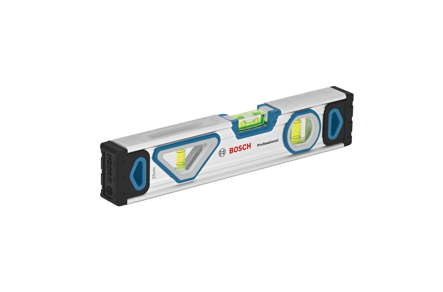 Bosch Professional Su terazisi 25 cm mıknatıs sistemli, çepeçevre okunabilir, alüminyum gövde, sağlam uç kapakları