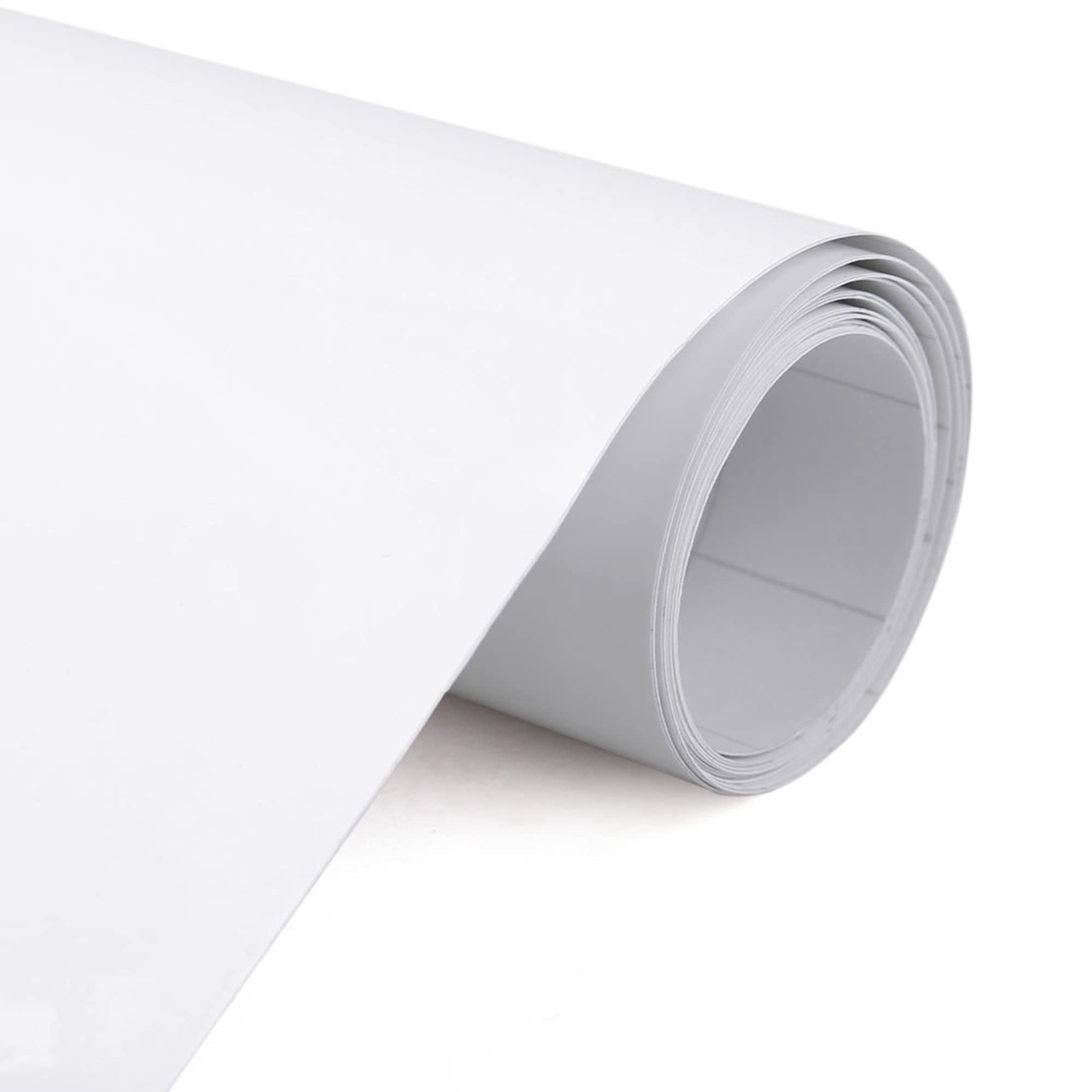 sourcing map Vinilo Autoadhesivo Para Coche Blanco 152X60Cm 1Pc | 152Cm X 60Cm, Fácil Limpieza Y Mantenimiento, Resistente A Rayos Uv, Fácil De Pegar Y Quitar, Sin Pegamento Residual