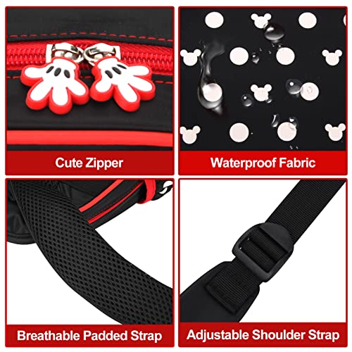 Voikukka Cute Little Girls Mini Backpack Kid Book Bags Mini Mouse Backpacks for Toddler Girl Backpacks Small Preschool Kids Backpack Toddler Bookbag Children Travel Daycare Bag Child Backpack3