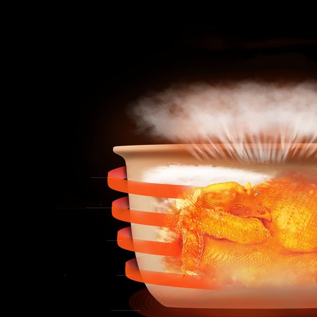 Ceramic Liner Rice Cooker Reservation Wood-fired Simmering Soup Multifunctional