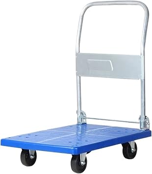Heavy Duty Trolley Single Face Hand Truck Mini Cart Push-Pull Platform