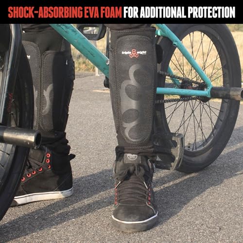 Triple Eight Exoskin Shin and Whip Guard Pads – Protective Shin Guards for BMX and Mountain Biking by Triple Eight - Image 4