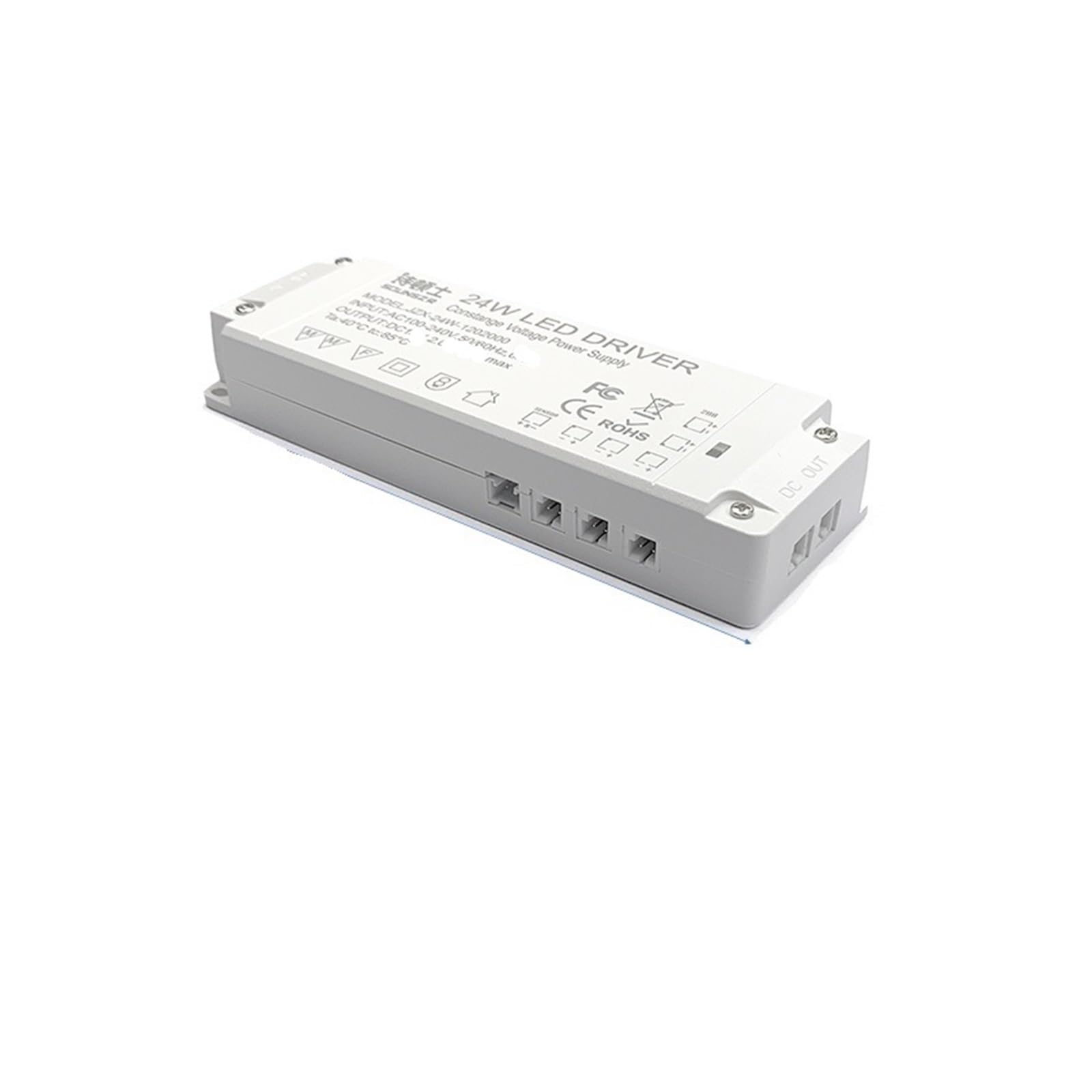 PWANUIGTE Cabinet Light Dedicated Power Supply 220 to 12V24V Interface Switch with Transformer(24W-24V)