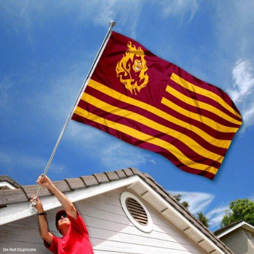 Arizona State Sun Devils Stars and Stripes Nation Flag - Image 2