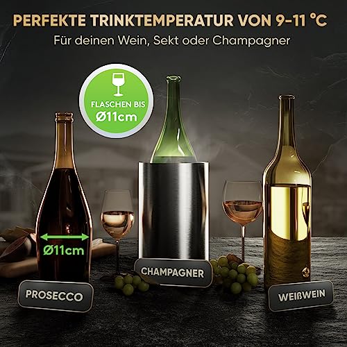 Weinkühler SilverRack für Wein, Champagner und Sekt