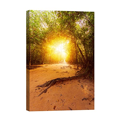 Canvas painting Nature DCL177-2 grand format phosphorescent pour salon