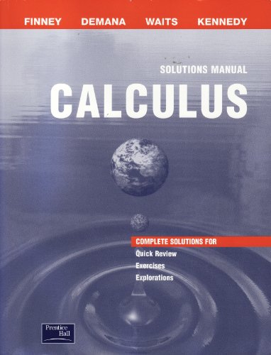 Calculus 0130678104 Book Cover