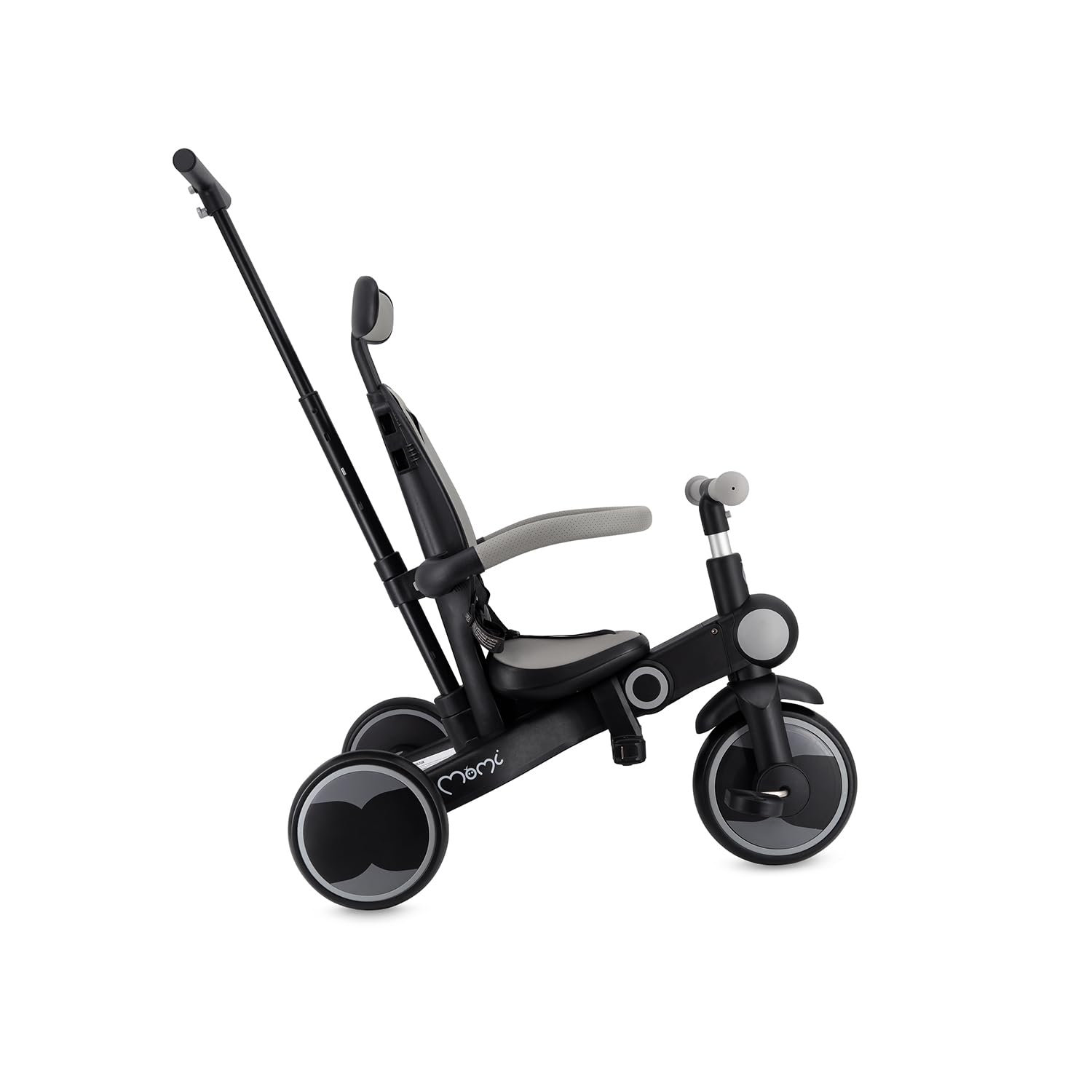MoMi SOLIVIA Dreirad ab 1 Jahr mit Schubstange, 4 in 1, Klappbar, bis 25kg