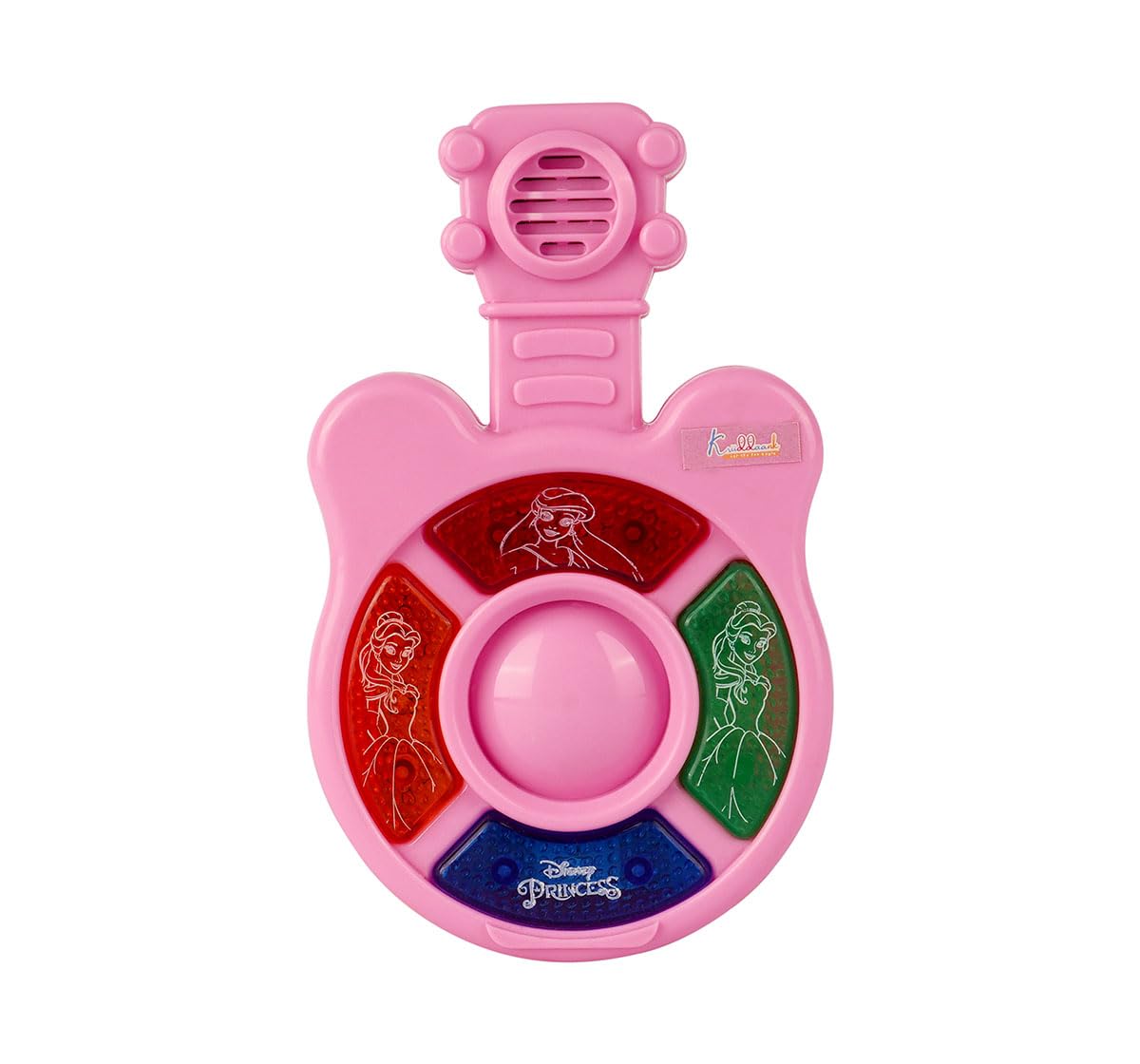 Kriiddaank Princess Mini Music Guitar - Musical Instrument with Effective Sounds, Portable & Battery Operated for Kids | Fun & Educational Toy for Kids | Safe, Engaging & Interactive Play-image-9