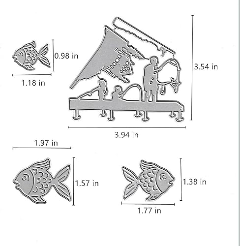 Miniatura 4 de Troqueles de corte de olas marinas, troqueladas de algas coralinas de metal, plantillas de plantillas para álbumes de recortes y manualidades, álbum
