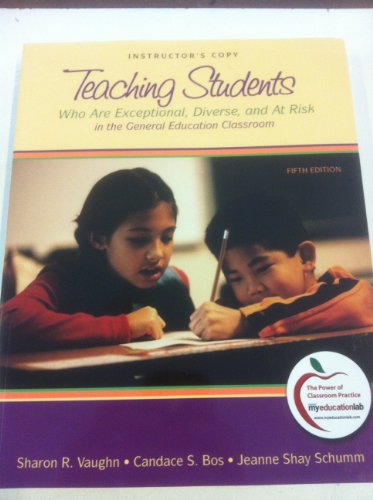 Instructor's Copy. Teaching Students Who Are Ex... 0137151845 Book Cover