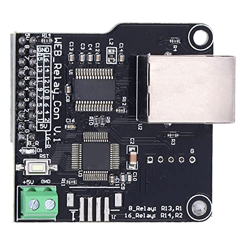 Module de contrôle Ethernet avec serveur Web intégré et 16 canaux RJ45