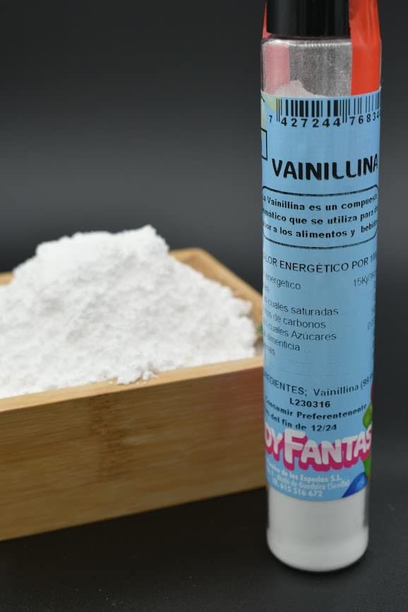 Vainillina Pura - Aroma de vainilla en polvo 50g