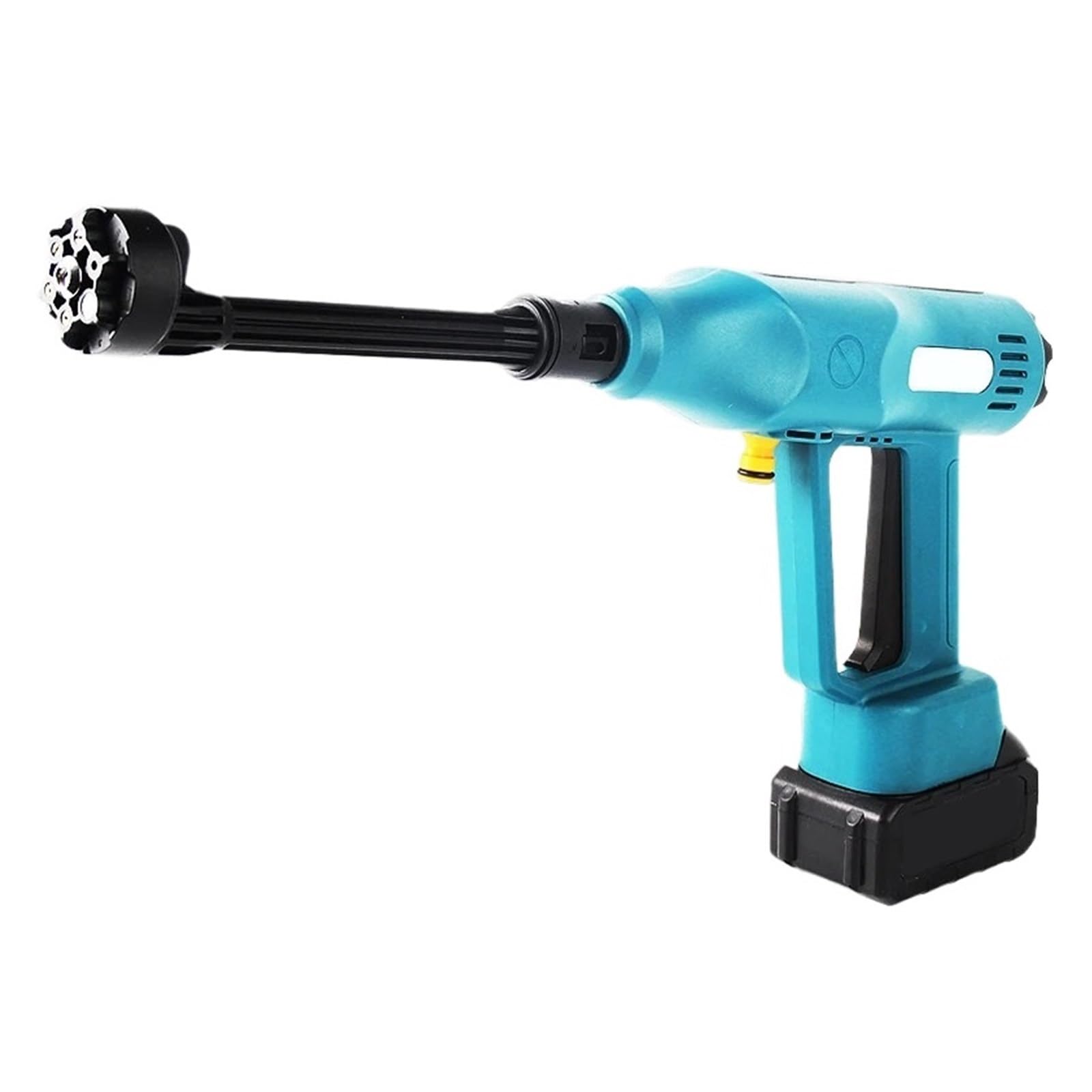 Lavadora Eléctrica De Alta Presión Sin Escobillas, 200bar, 1000W, 6 En 1, Pistola Agua For Lavado Coches Y Jardín, Pulverizadora con Batería 21V Potente Chorro A PresióN