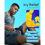 Massage Gun with Heat and Cold,Massage Gun Deep Tissue with Extension Handle & 3 Adjustable Angles,Handheld Percussion Back Massager for Muscle/Neck/Body Pain Relief,6 Heads,with Case - Image 5