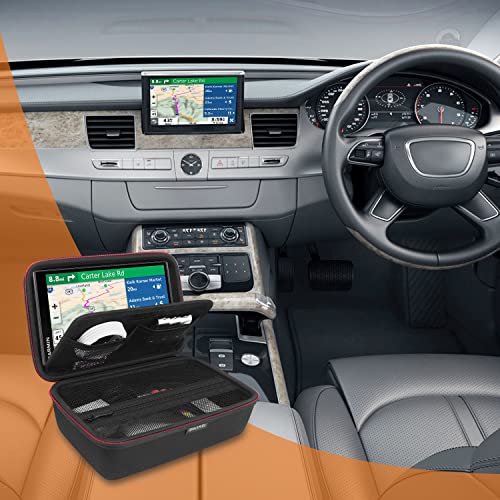 Hesplus Hard Storage Travel Case Compatible With 6-7" Inch For Garmin Drivesmart 65/61 Lmt-S Drive 61 /Dezl Otr800/50 Nuvi 2797Lmt 65Lm 2757Lm 2689Lmt Tomtom Go Via Mio Gps Navigator And Accessories #TOP6