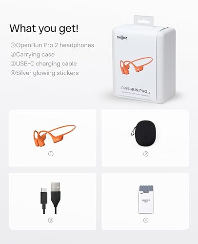 Miniatura 10 de SHOKZ OpenRun Pro 2 - Auriculares de conducción ósea, auriculares deportivos inalámbricos Bluetooth de oreja abierta para correr, entrenamientos,