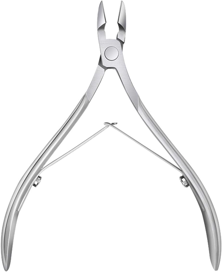 KOZEAR Cuticle Trimmer Professional Cuticle Clippers for Women Surgical Grade Stainless Steel Sharp Blades with Double Spring
