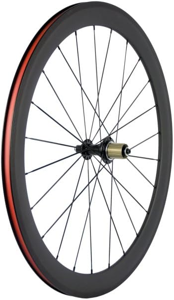 Queen Bike Carbon Fiber Road Bike Wheels 50mm Clincher Wheelset 700c Racing Bike Wheel : Sports & Outdoors