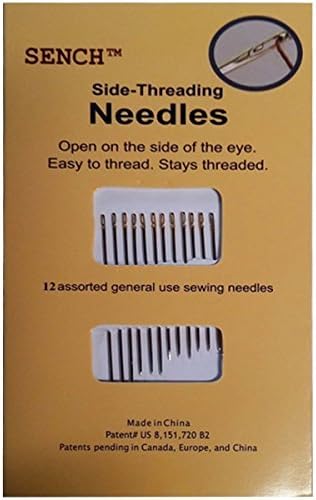 Sench Self-Threading Needles 1 Assorted Sizes by SENCH Needles