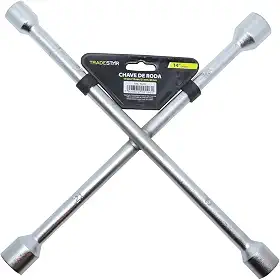 Chave De Roda Cruz Aro 17 19 21 23 Universal Tradestar