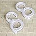 RFORPLY 2 pcs Multi-function Clip Hook/Table Edge Hook/Cross Bar Hook/Windproof Hook