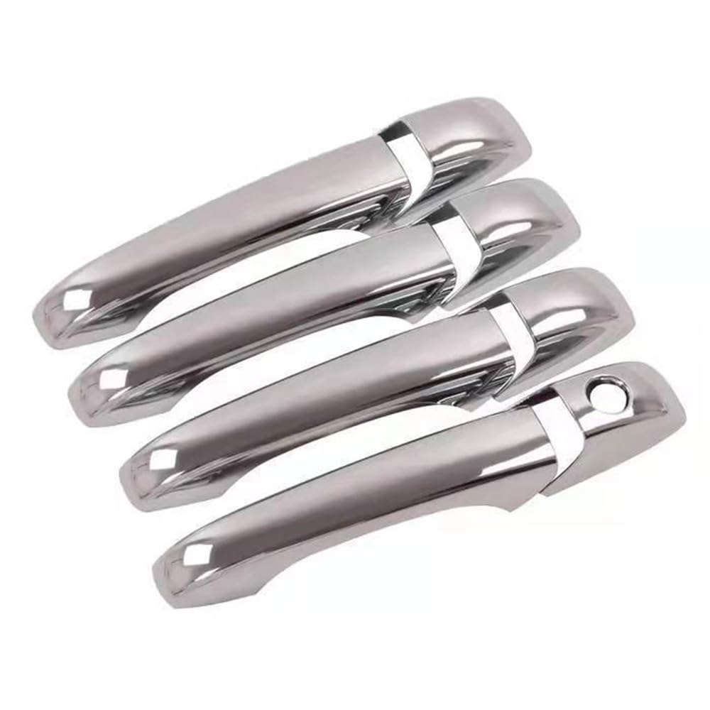 Krgsa A/Electroplating Krgs Exterior Cr Door Hndle For Dodge Grnd Crvn 2008-2016,Exterior Door Hndle Cover Front Left Right Rer Chrome Bs,-/Style 1