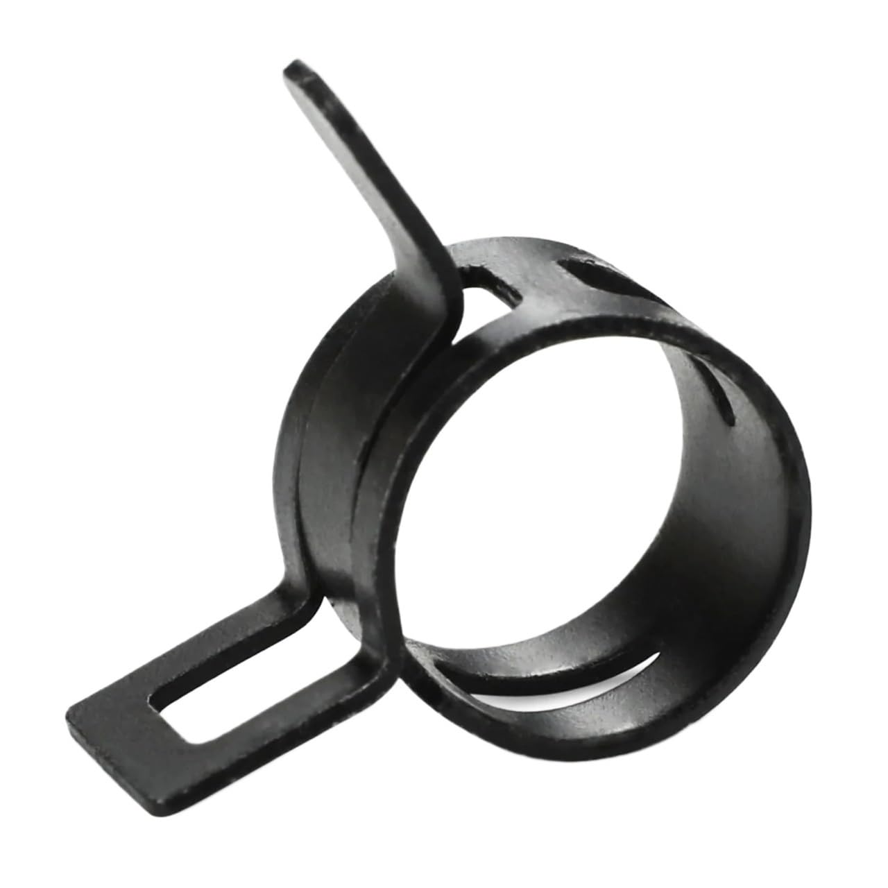 Pipe clamp,60Pcs/Set 6-15mm Spring Water Hose Tube Clamp Black Assortment Kit