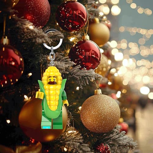 Lego Mini figurines – Grand porte-clés lumineux de 7,6 cm de haut – Épi de maïs (KE242H)
