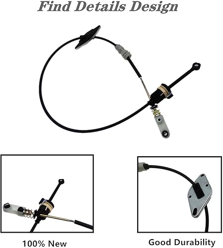 Miniatura 5 de Cable de control de cambio de transmisión automática, cable de control de cambio compatible con Jeep Liberty (2006-2012)  Dodge Nitro (2007-2011),