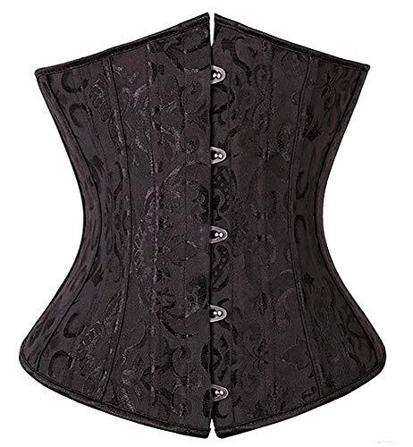 コルセット ダイエット ウエストニッパー お腹 痩せ くびれ 女性用 くびれ 刺繍入り スチールボーン 補正下着