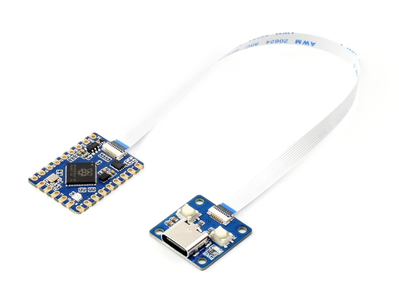 Waveshare RP2350-Tiny Development Board, Raspberry Pi Microcontroller Development Board, Based On RP2350A Dual-core & Dual-Architecture