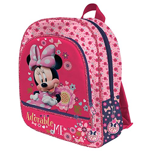 Disney Minnie Mouse AS018 AST1916: Mochila Infantil  38 cm  Multicolor