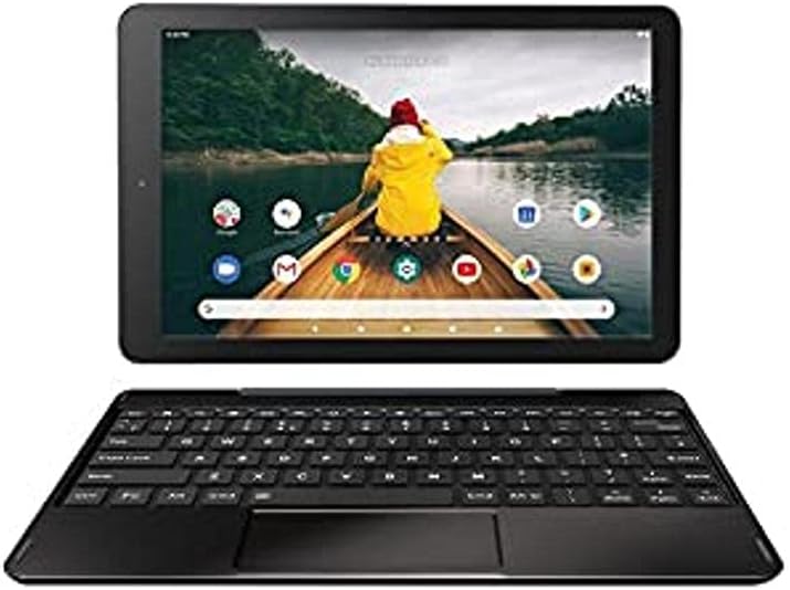 Venturer 10.1" Android 10 2G/16GB Black With KB