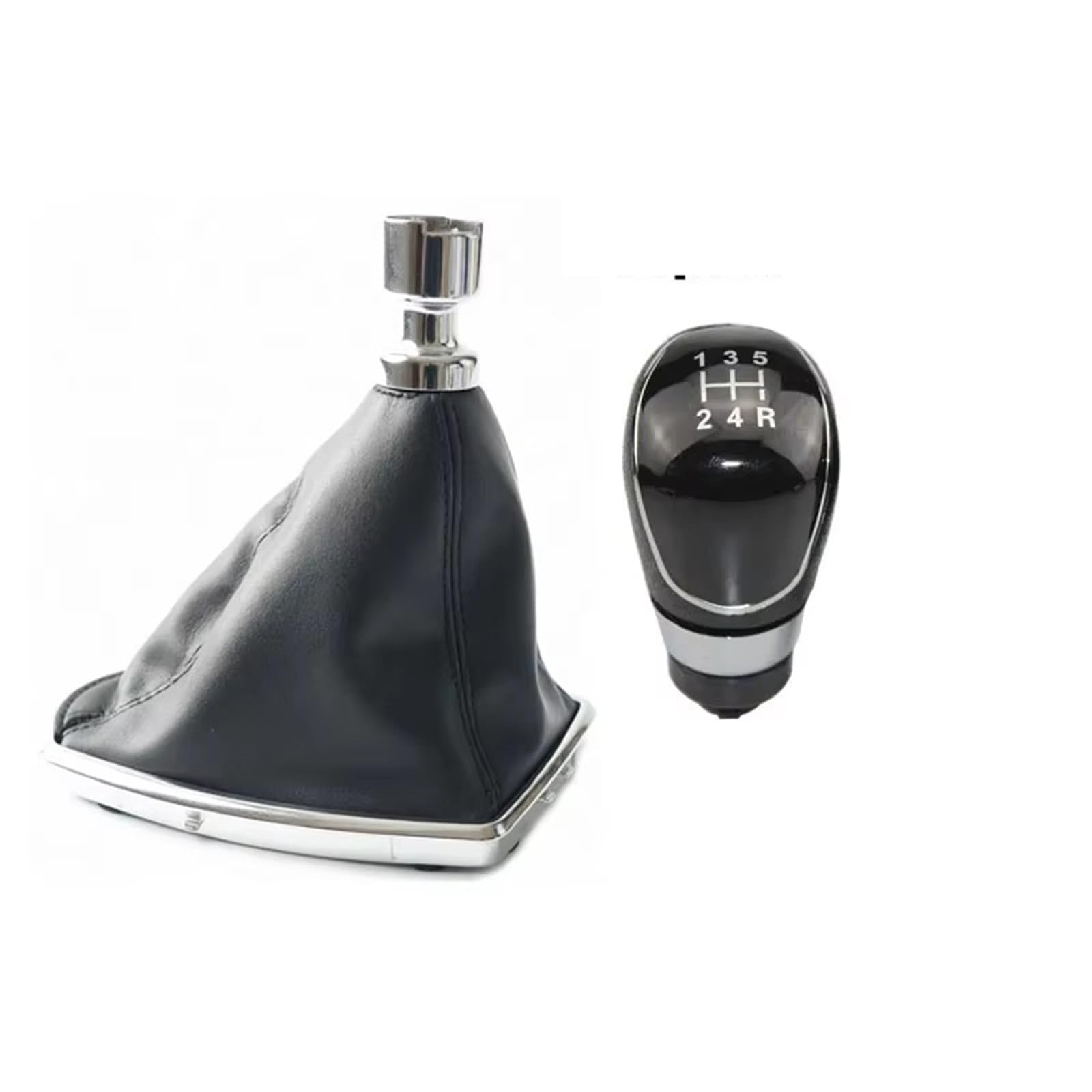 CPDDNGZMKK Gear Shift Knob Lever for Kuga I MK1 2008-2012 C-MAX 2007-2010 Gear Shift Knob Lever Change Head Gearbox Shifter Cover